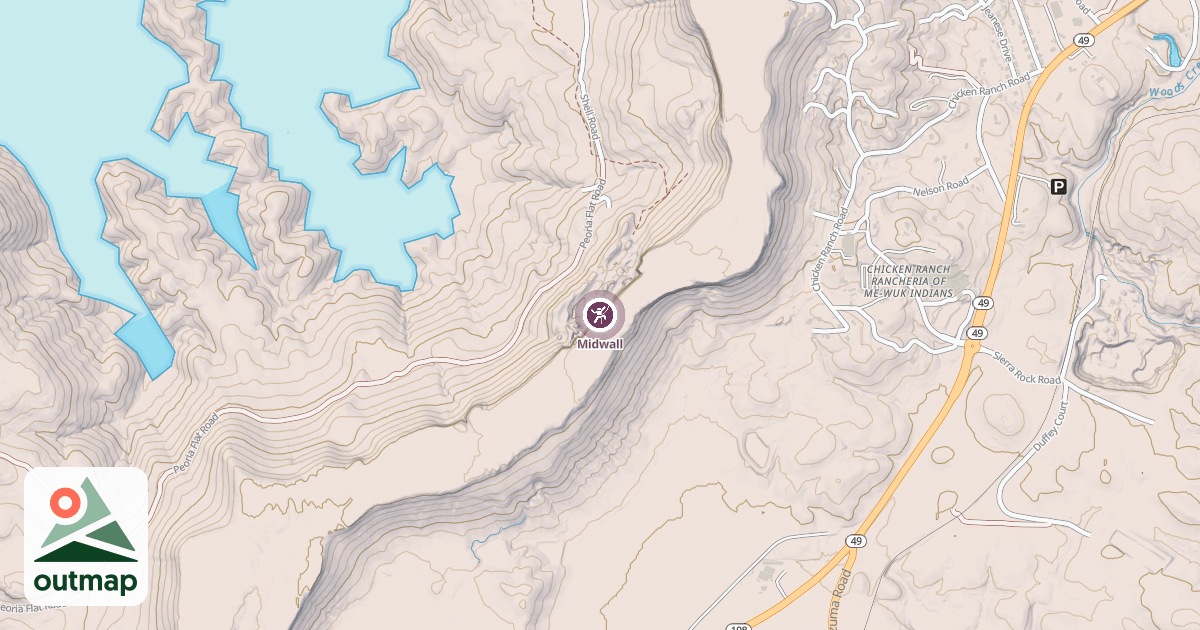 Map of Midwall