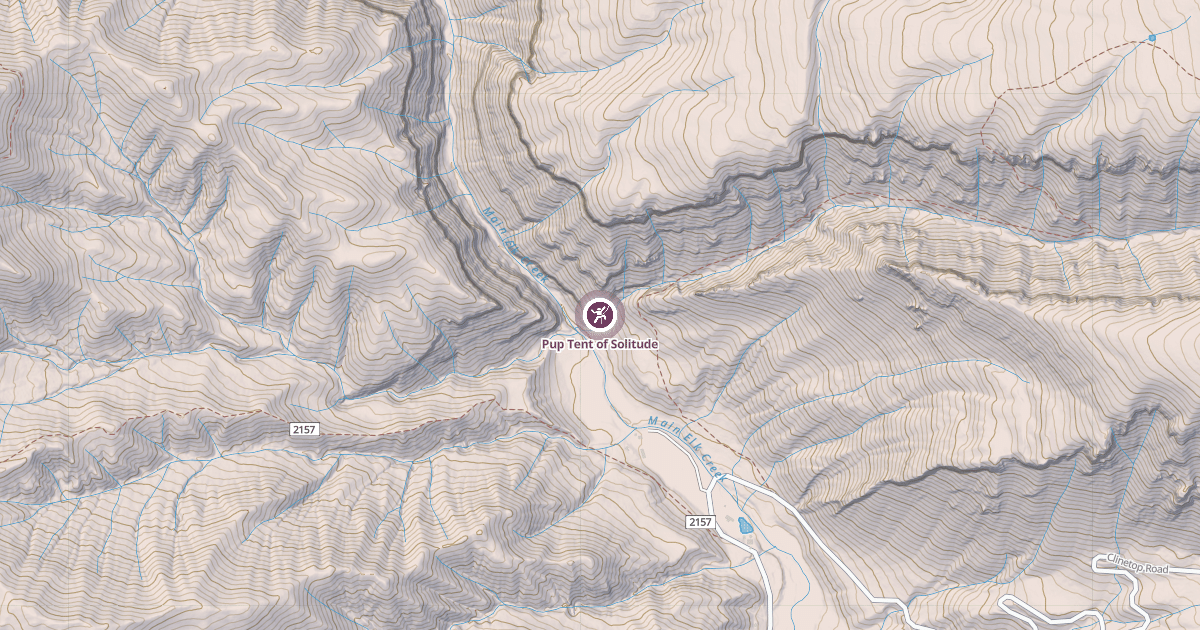 Map preview of Pup Tent of Solitude