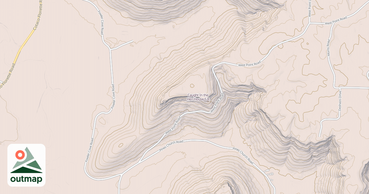Map of Caught In the Hen House
