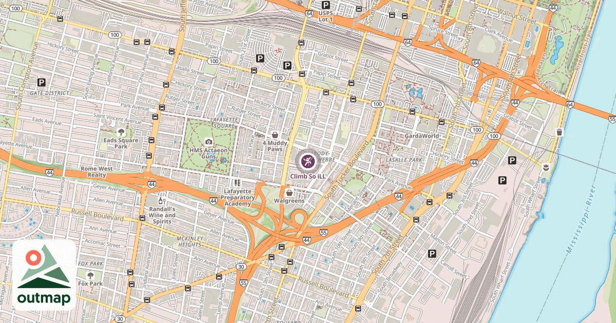 Map of Climb So iLL