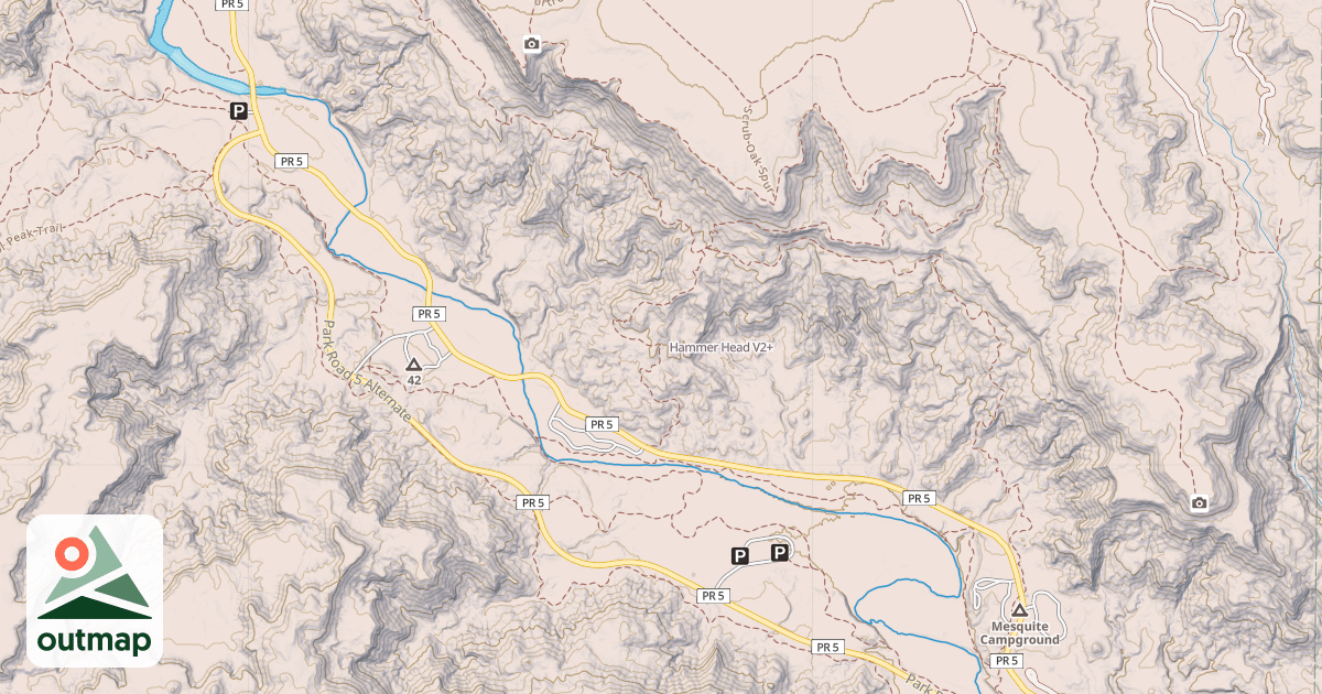 Map of Hammer Head