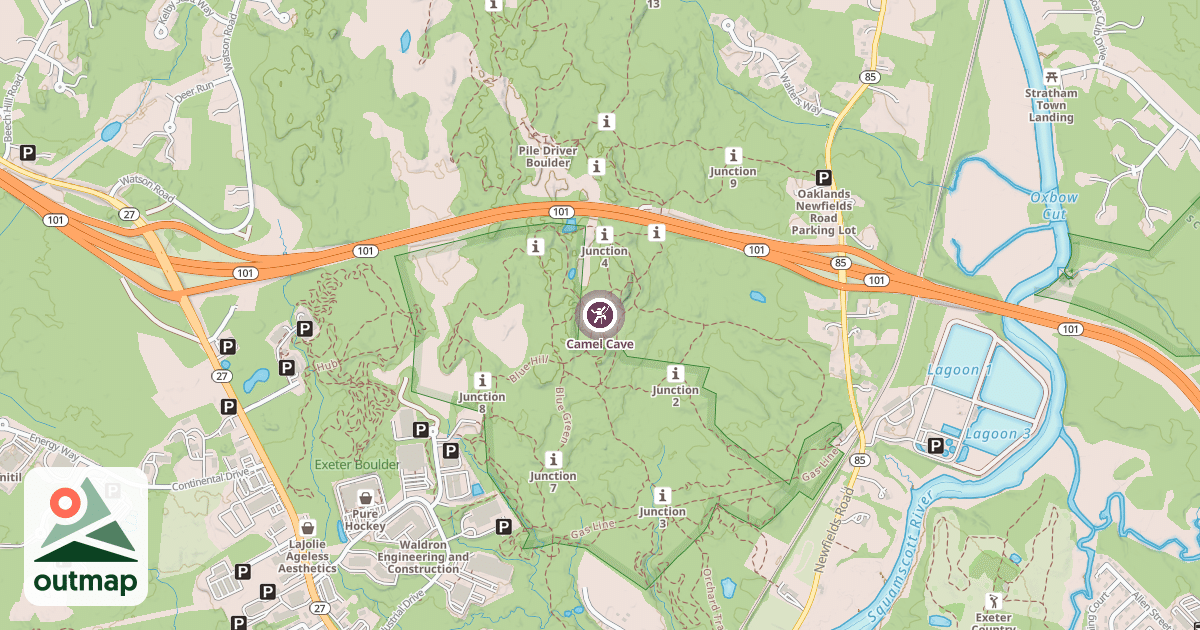 Map of Camel Cave