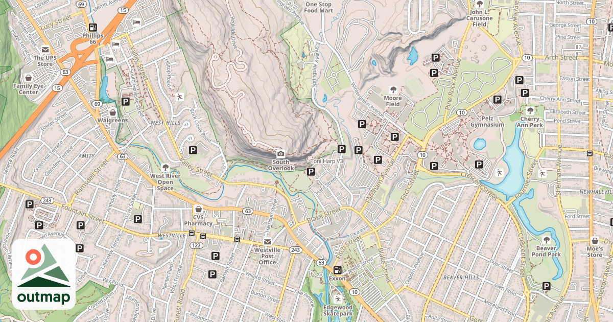 Map of Toni Harp