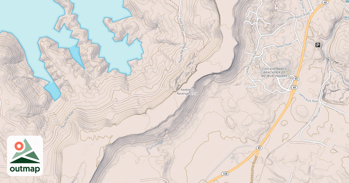 Map of Keebler's Revenge