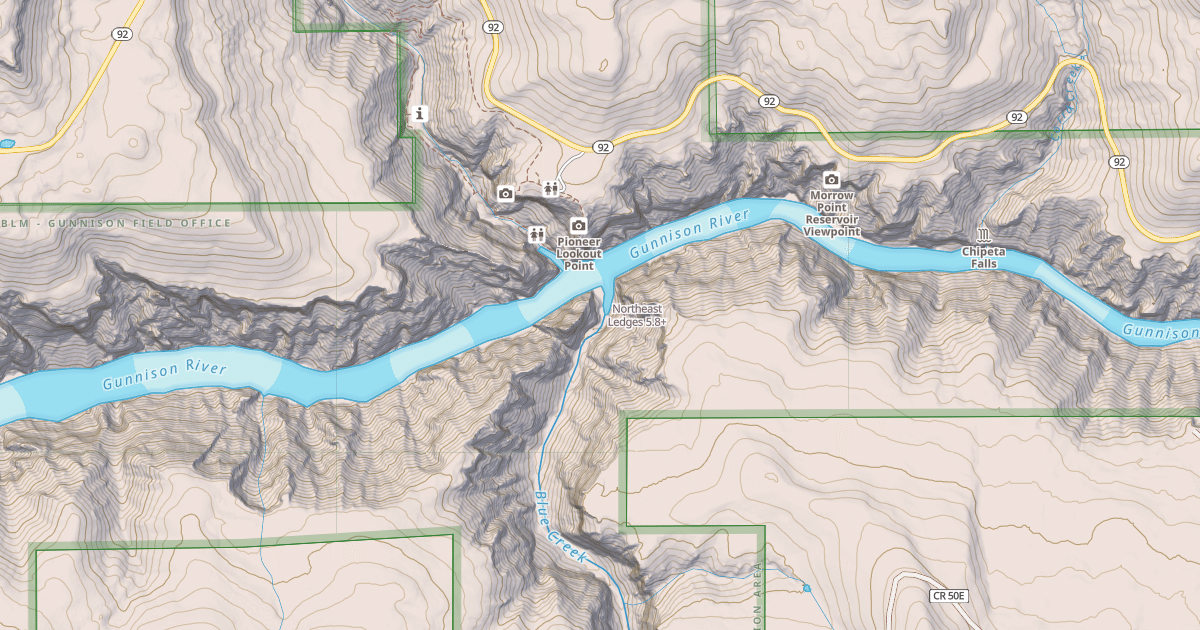 Map preview of Northeast Ledges