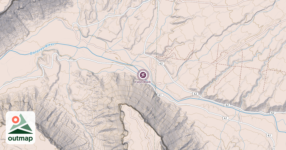 Map of Falyn Block