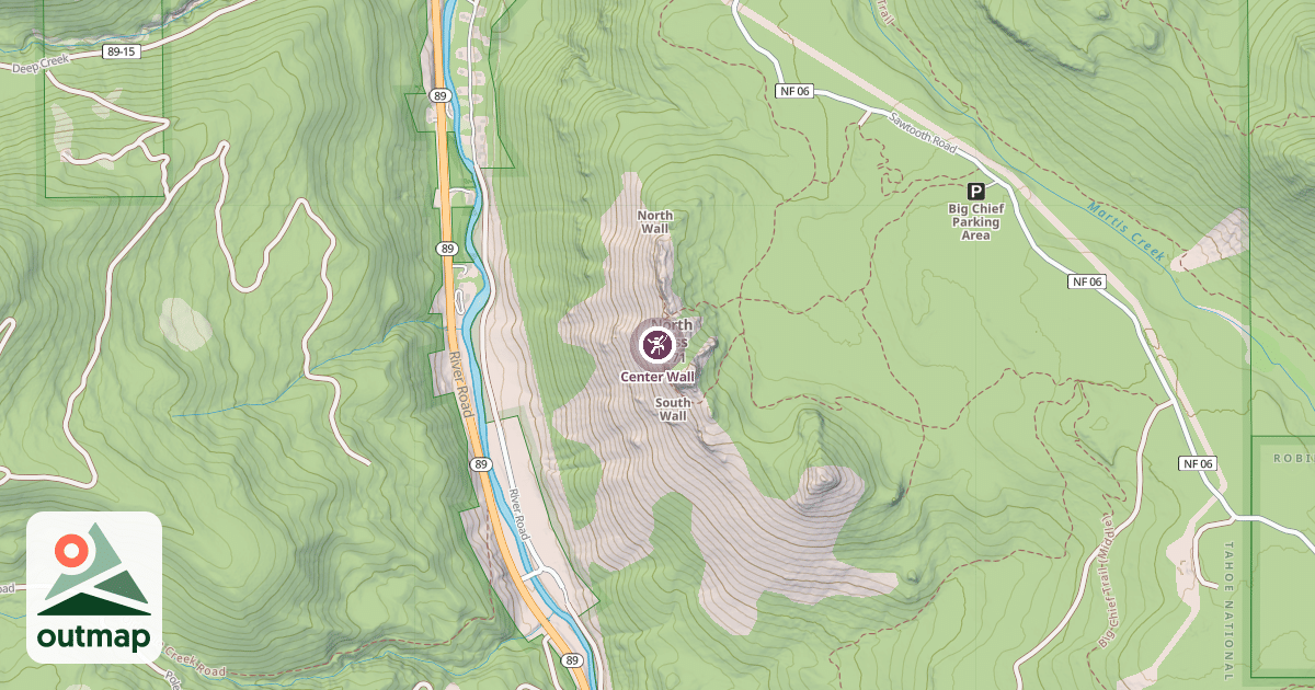 Map of Center Wall