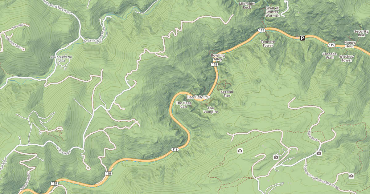 Map preview of Beer Belly