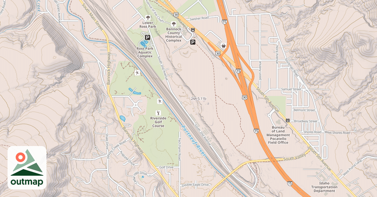 Map of 24A