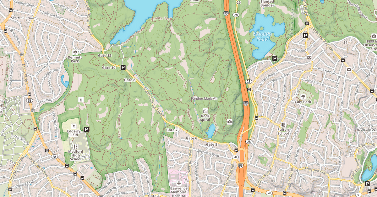 Map preview of Panther Mark