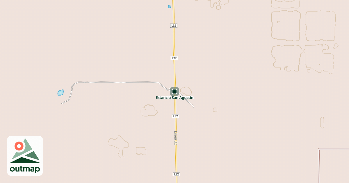 Map of Estancia San Agustin