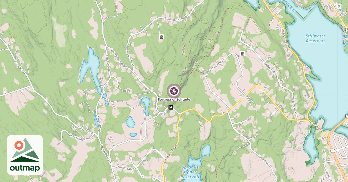 Map of Fortress of Solitude