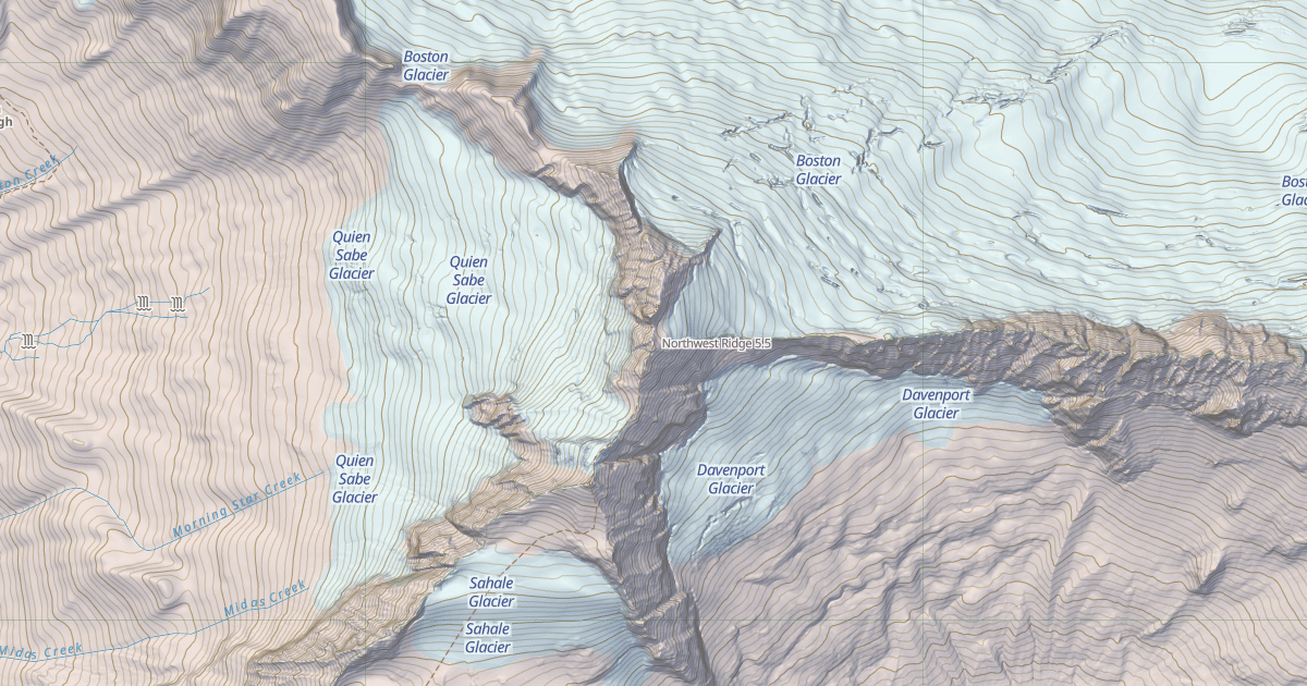 Map preview of Northwest Ridge