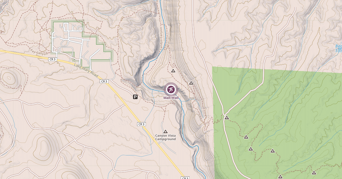 Map preview of Mall Wall