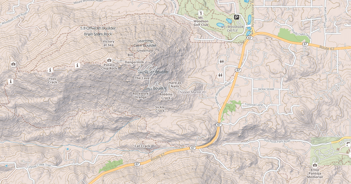 Map preview of Chopper Mantel