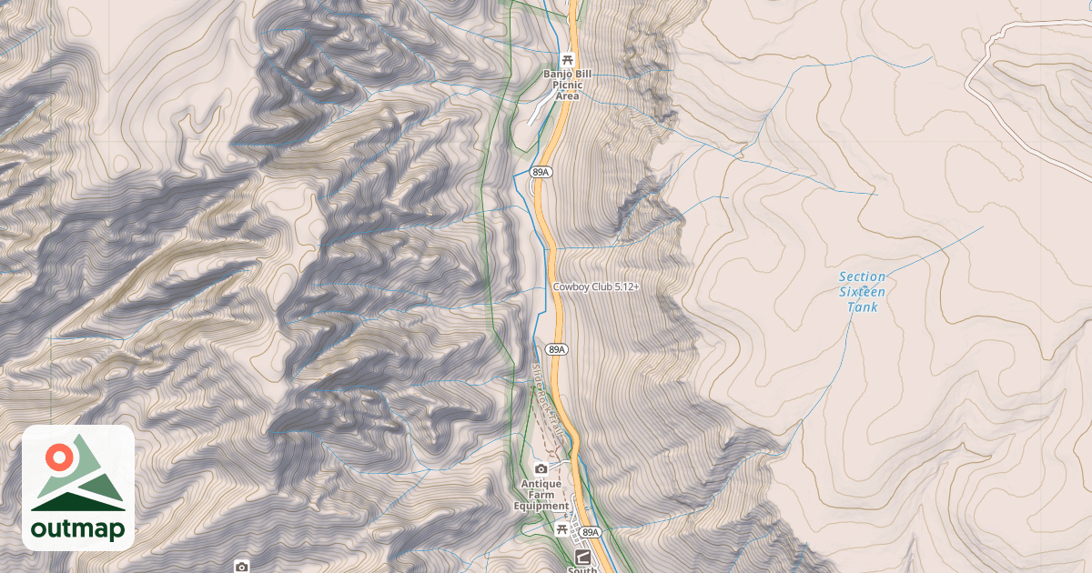 Map of Cowboy Club