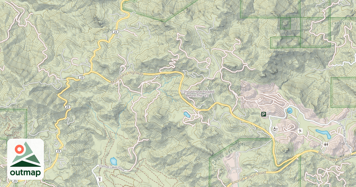 Map of "I Should Have Pooped Before This"