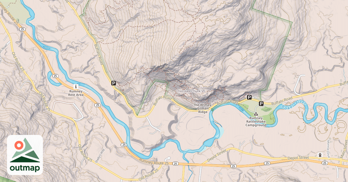 Map of Chocolate Chunk