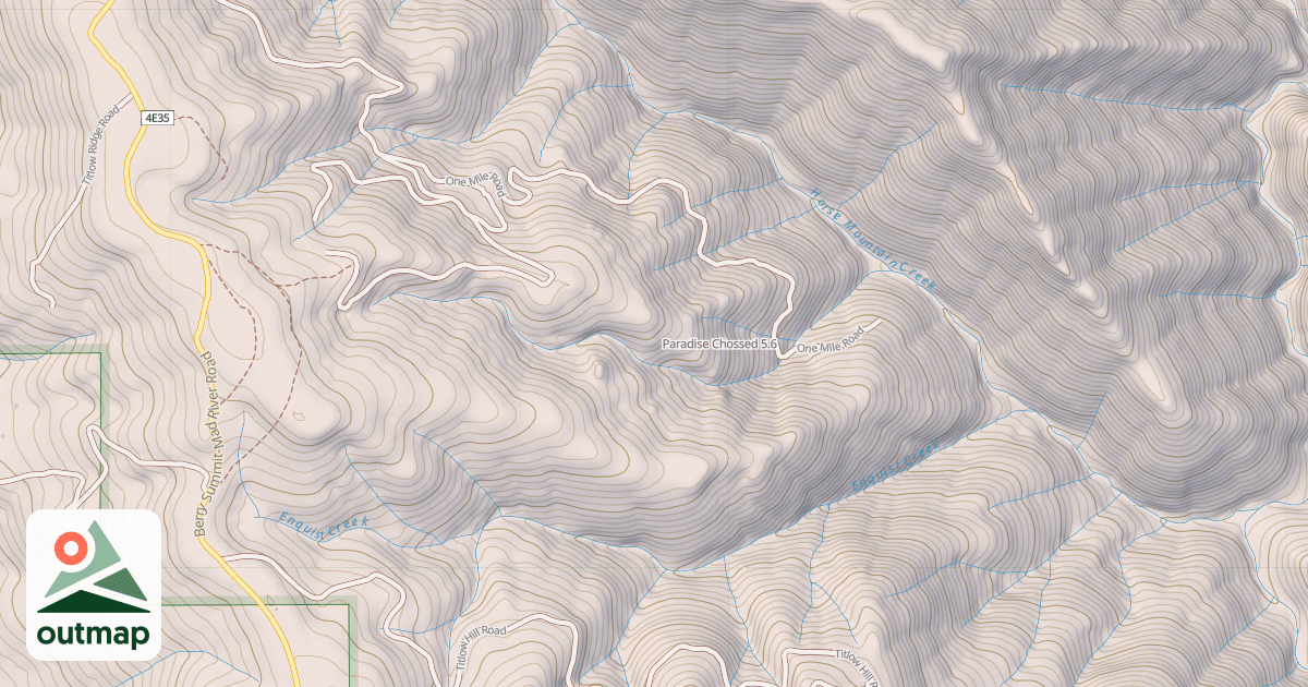Map of Paradise Chossed