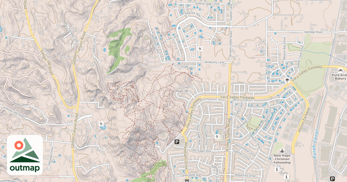Map of Plues