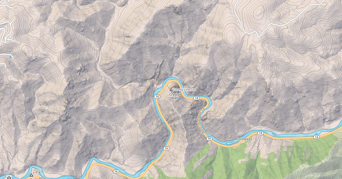 Map preview of County Line