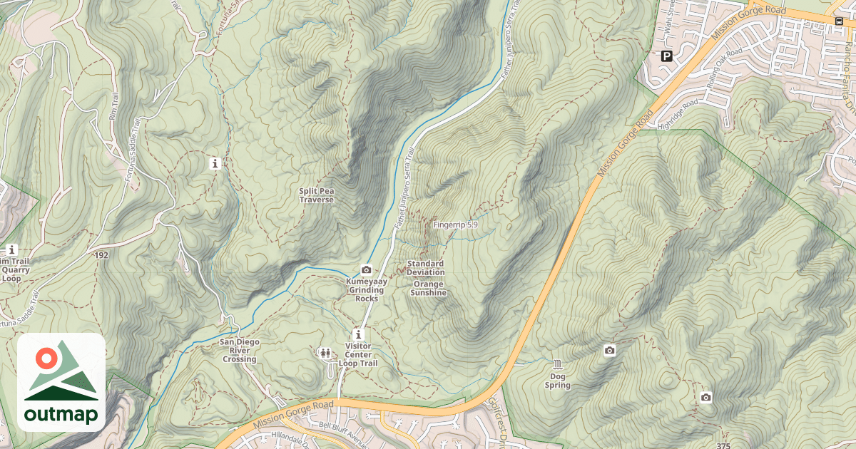 Map of Fingerrip
