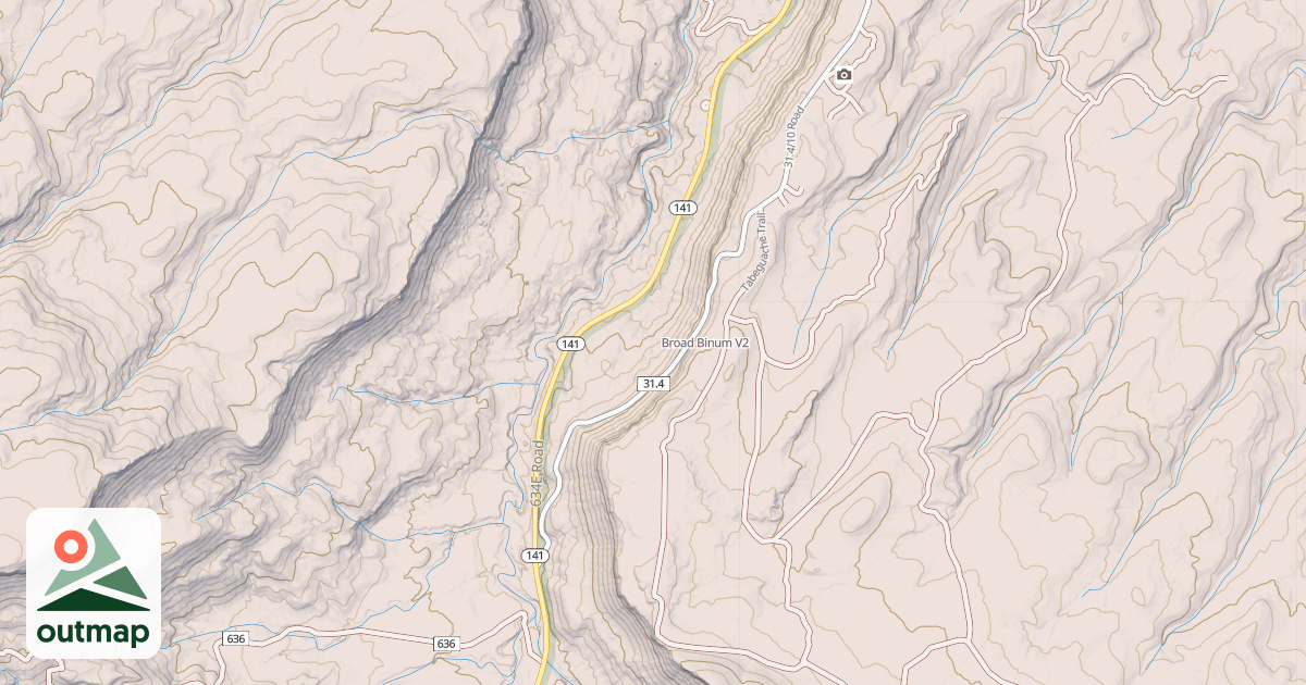 Map of Broad Binum