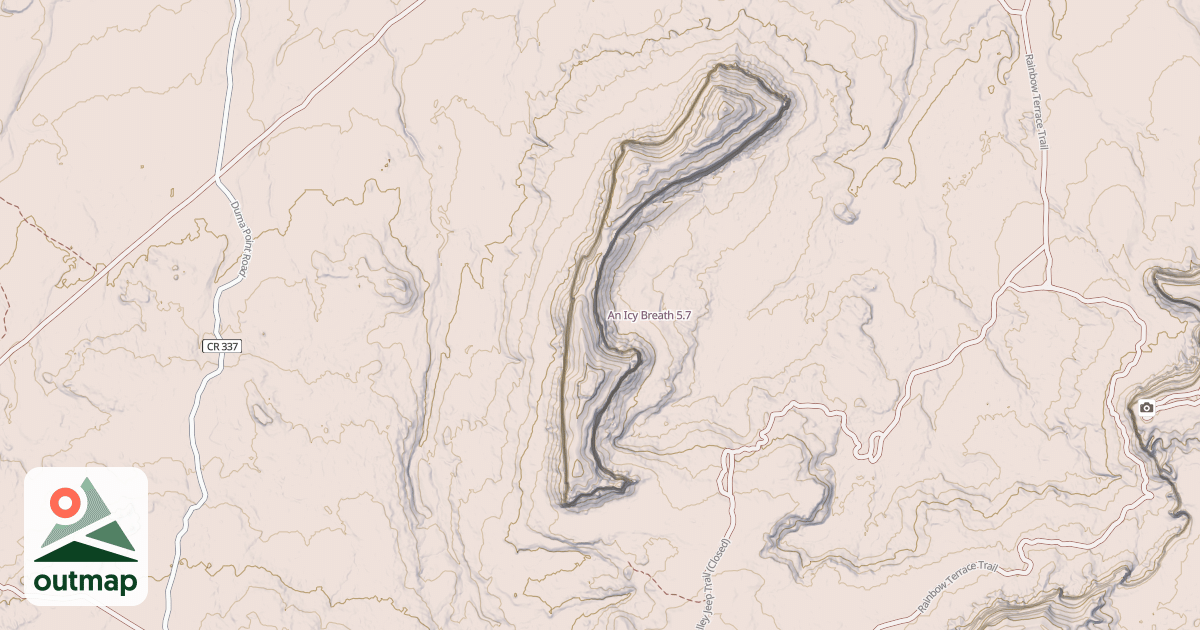 Map of An Icy Breath