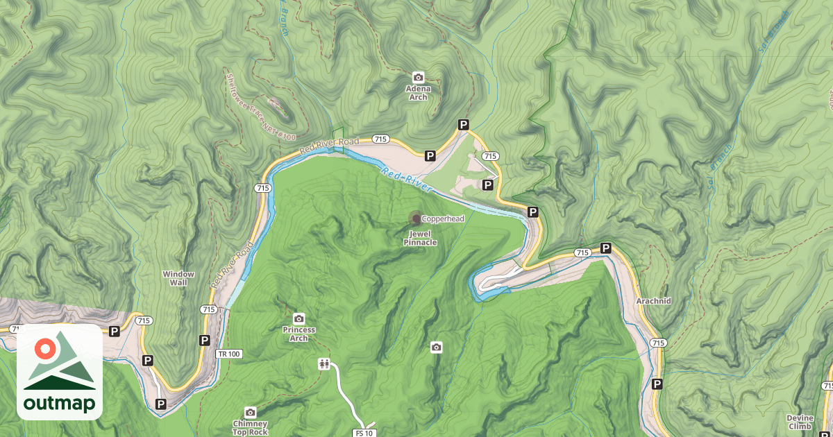 Map of Copperhead