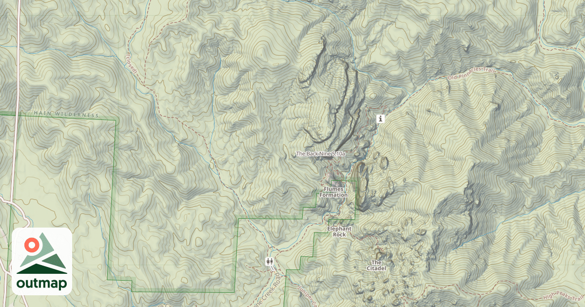 Map of The Back Nine