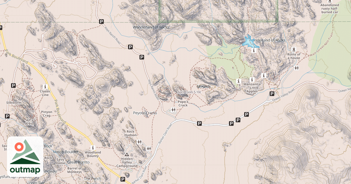 Map of April Fools