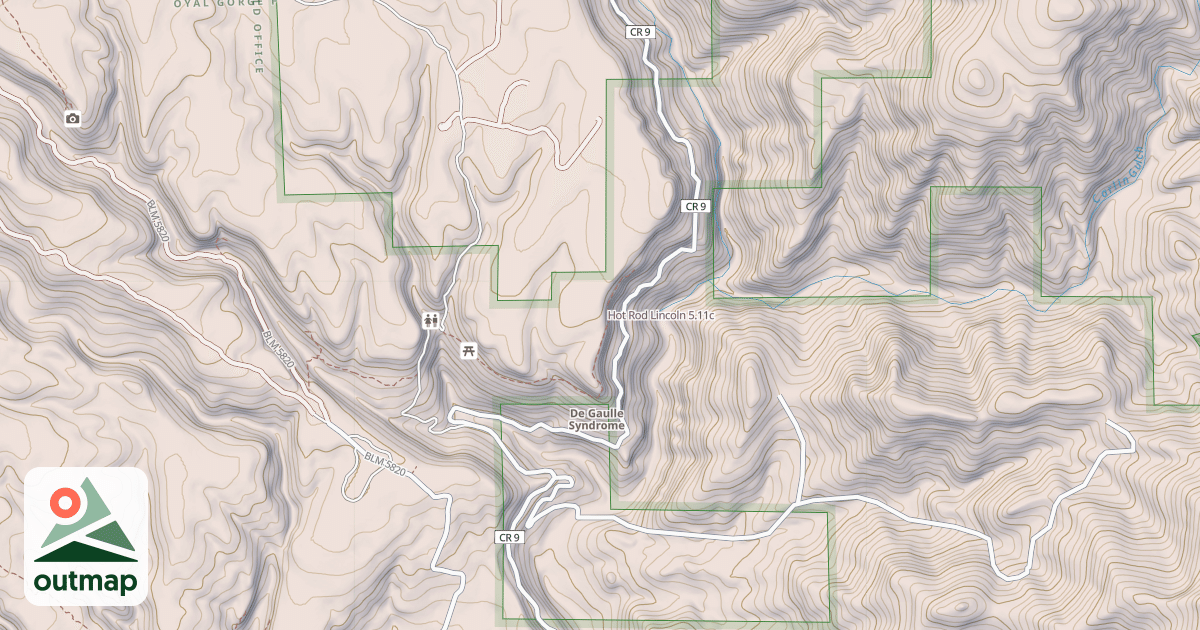 Map of Hot Rod Lincoln