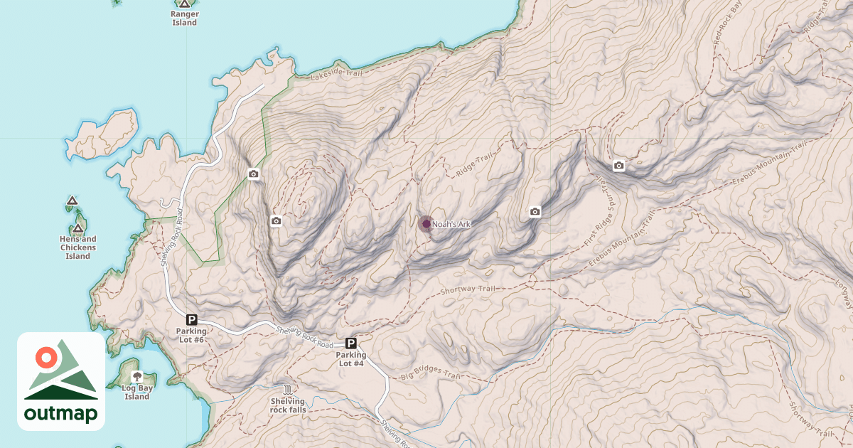 Map of Noah's Ark