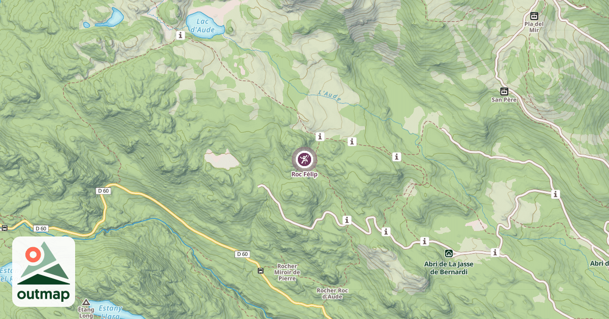 Map of Roc Félip