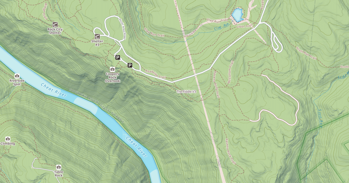 Map preview of The Fiddle