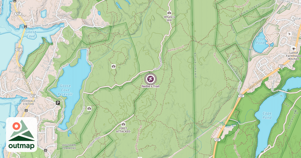 Map of Nellie's Trail