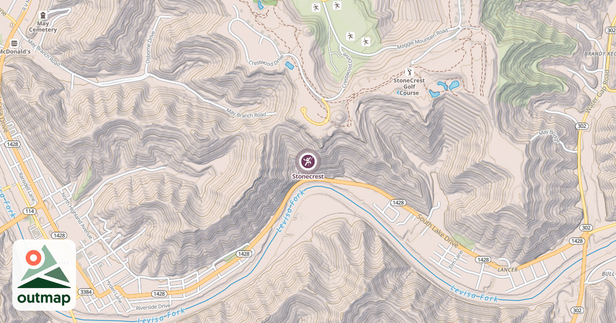 Map of Stonecrest in Floyd