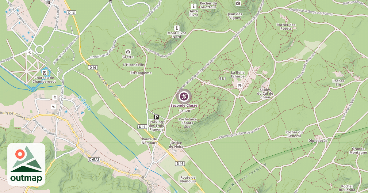 Map of Seconde Classe