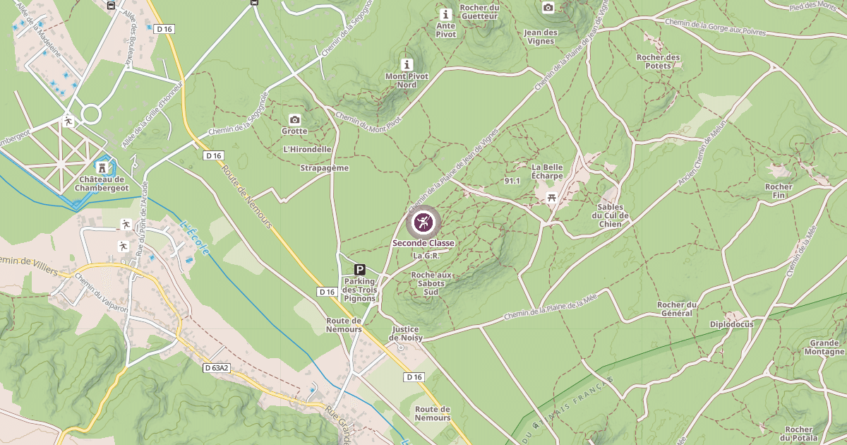 Map preview of Seconde Classe