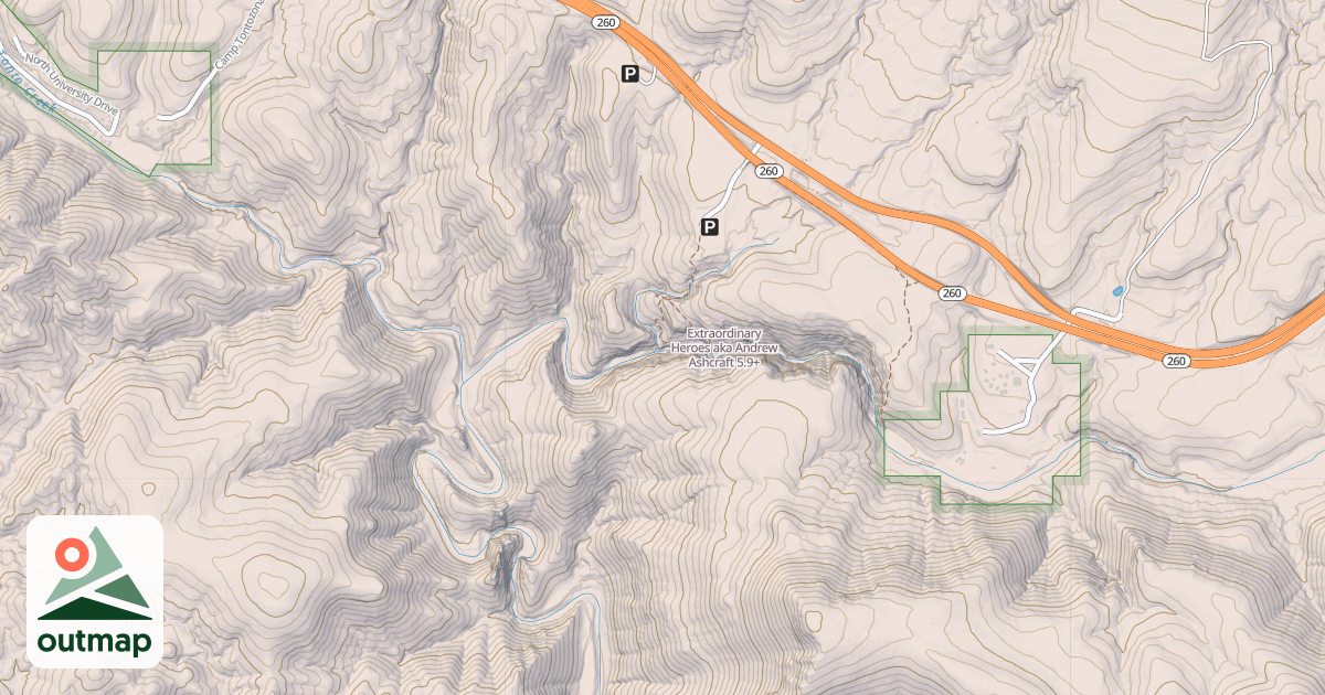 Map of Extraordinary Heroes aka Andrew Ashcraft