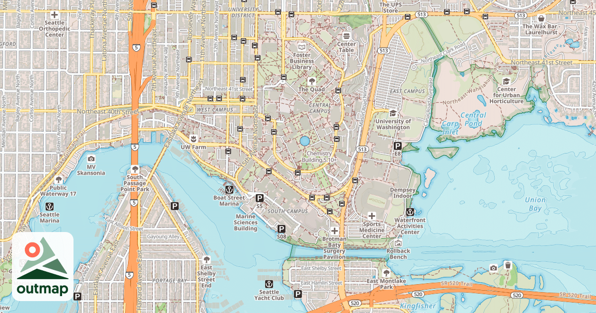 Map of Chemistry Building