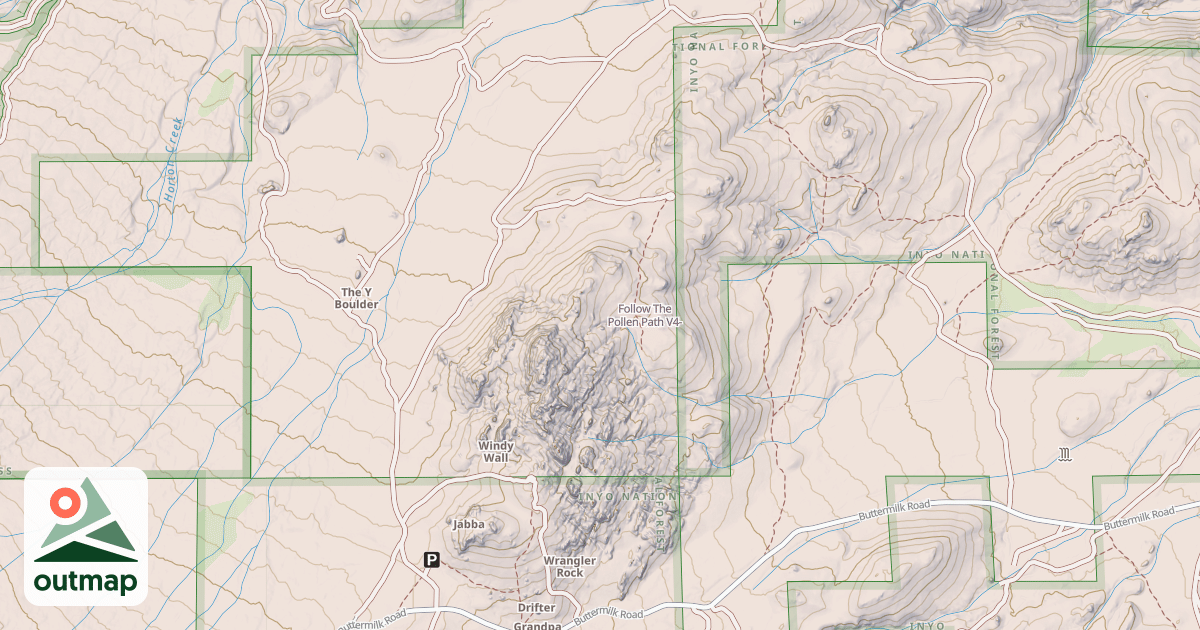 Map of Follow The Pollen Path