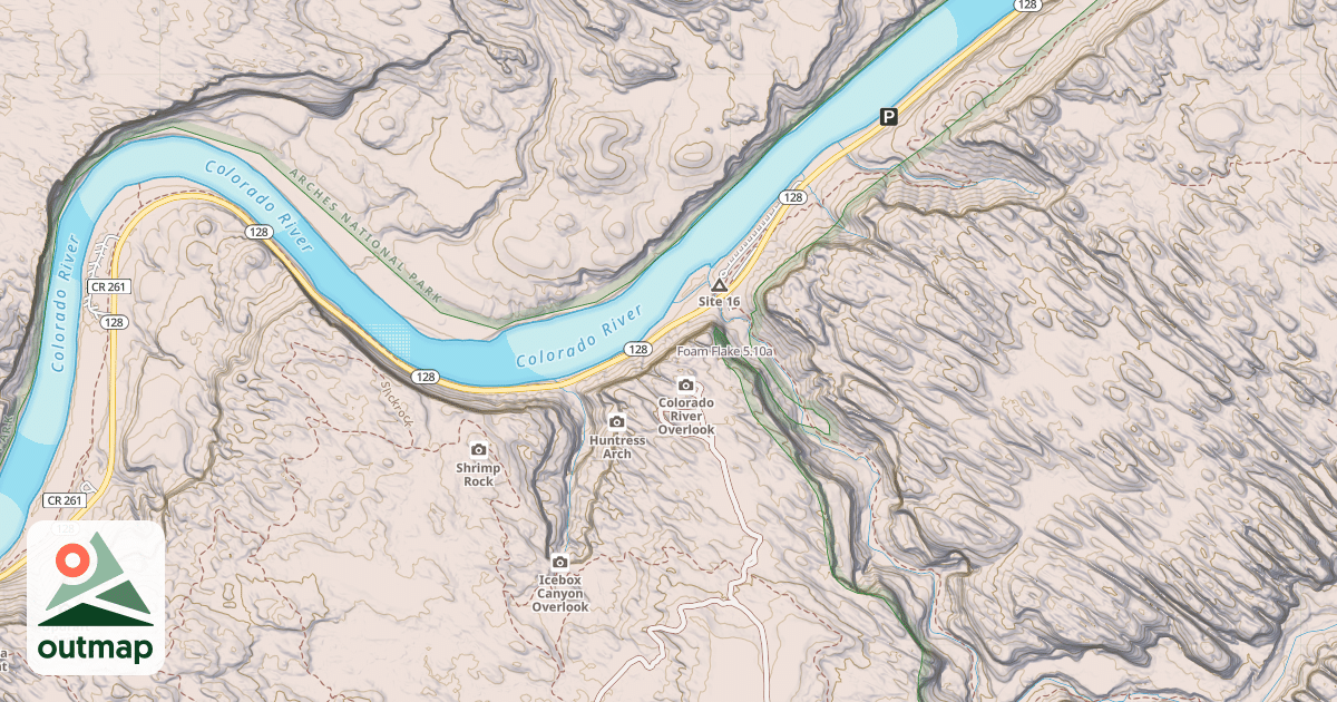 Map of Foam Flake