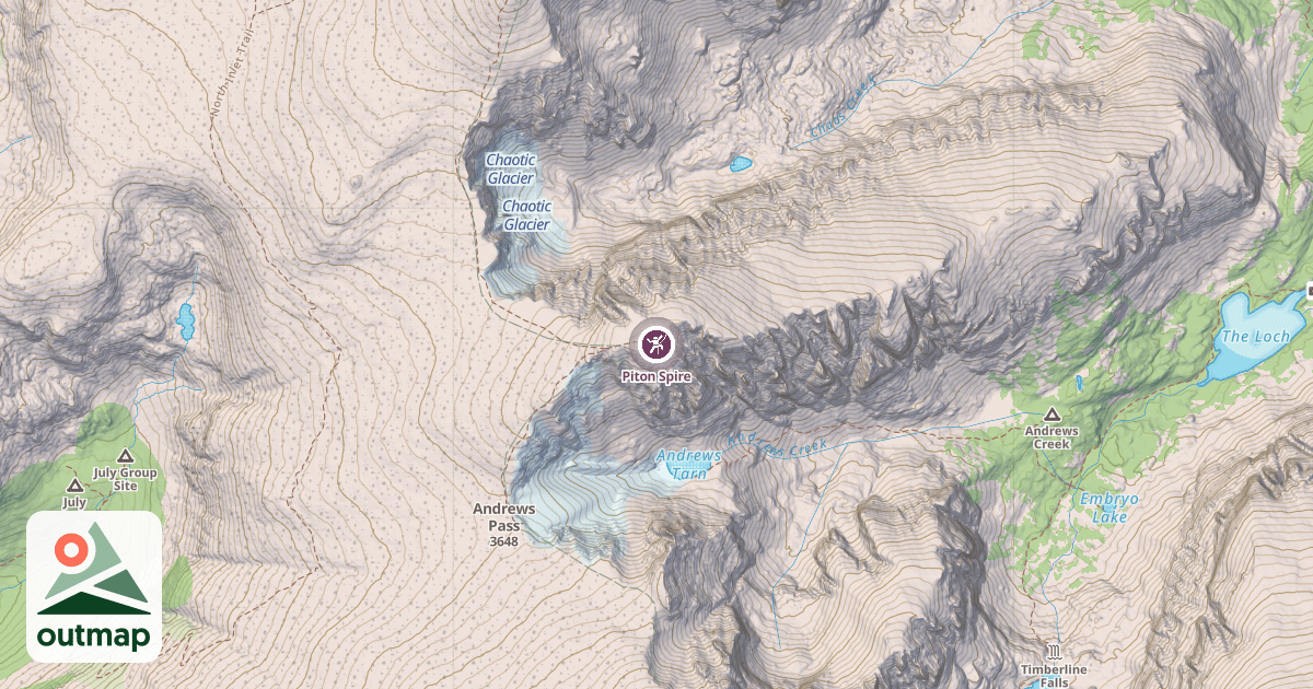 Map of Piton Spire