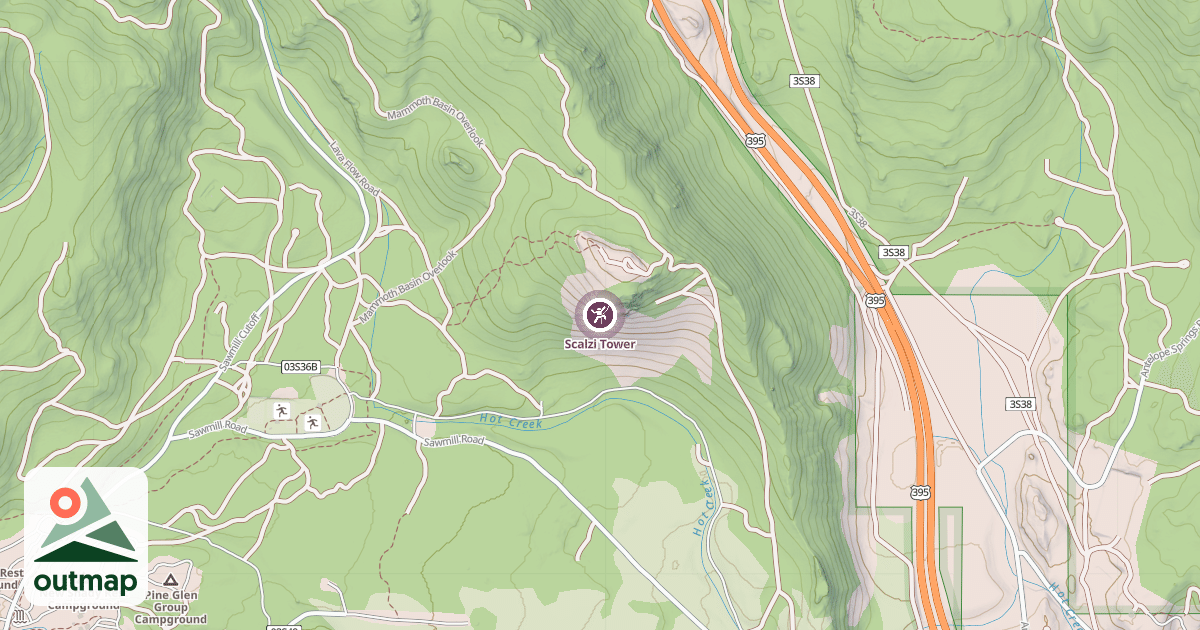 Map of Scalzi Tower