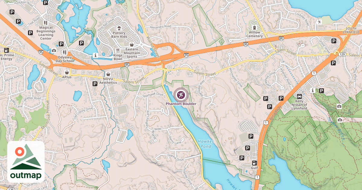 Map of Phantom Boulder