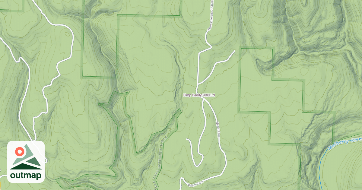Map of Pimp Daddy 2000