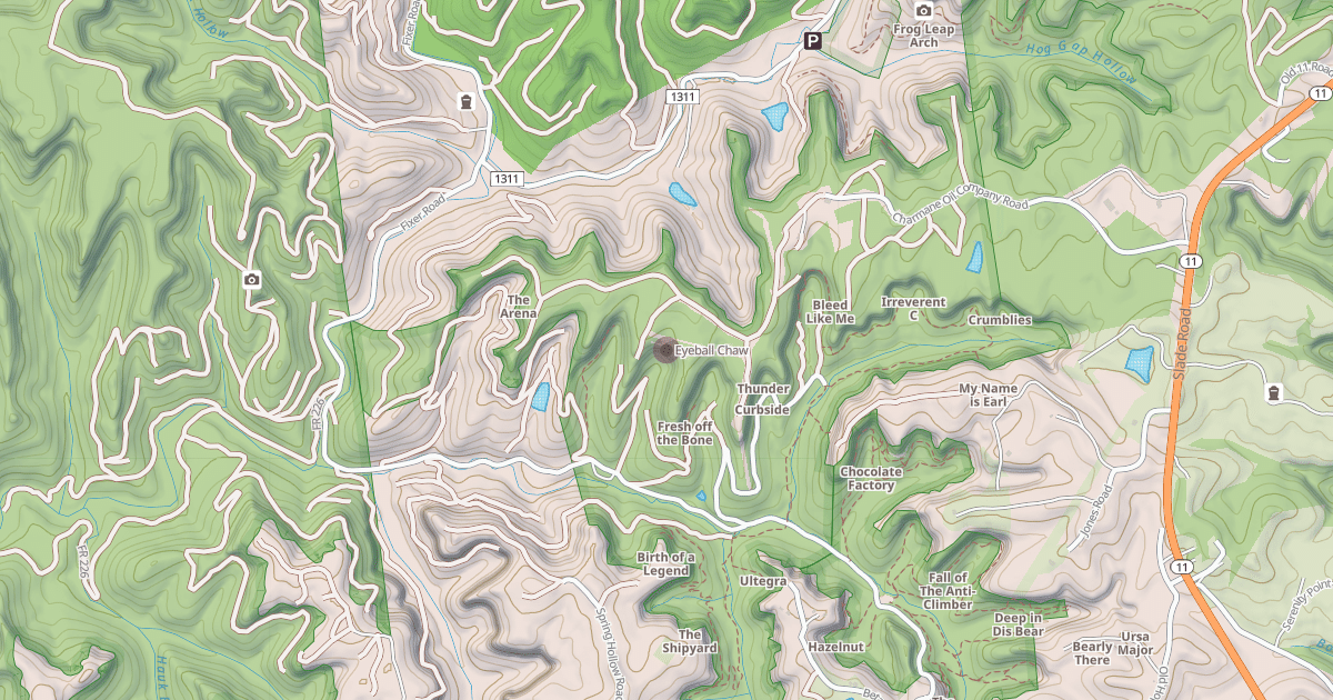 Map preview of Eyeball Chaw