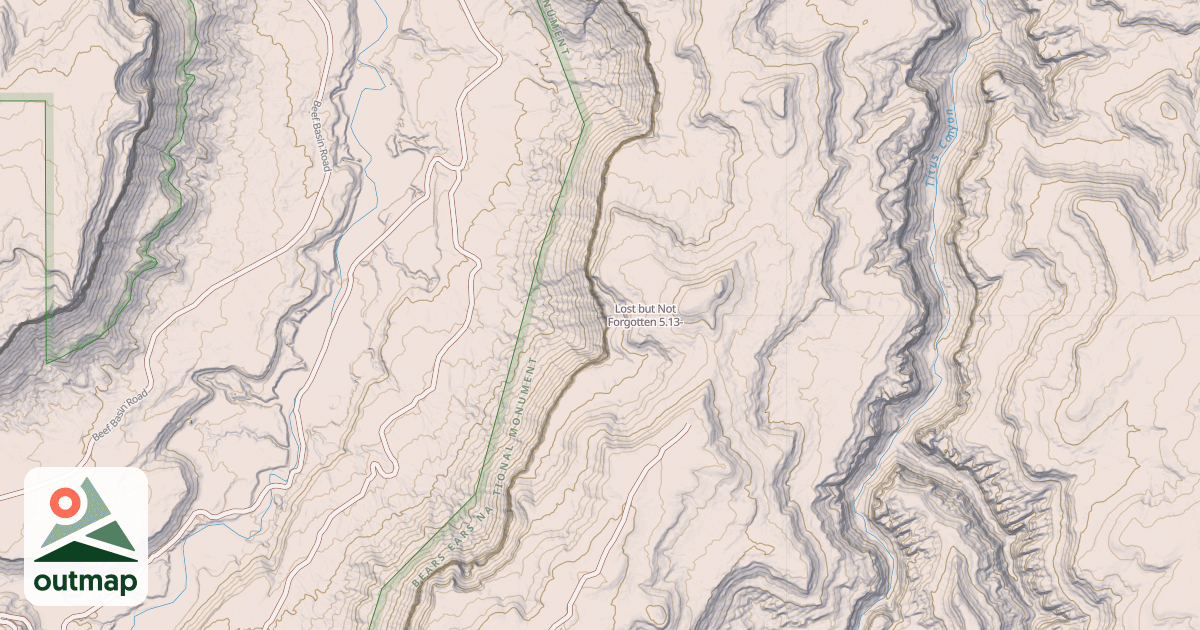 Map of Lost but Not Forgotten