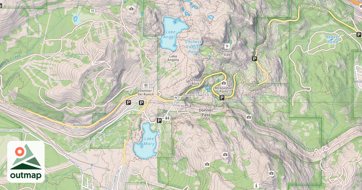 Map of Banana Town